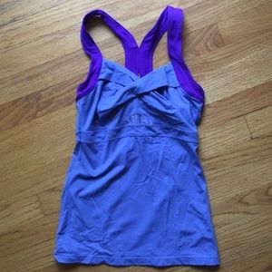 Athleta racerback yoga top size small